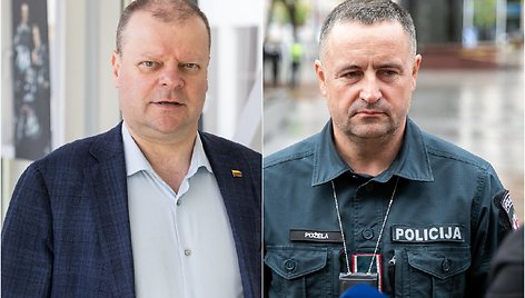 Saulius Skvernelis ir Renatas Požėla