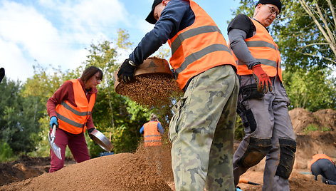 Archeologai Lazdėnuose aptiko 14 karių palaikų bendrame kape