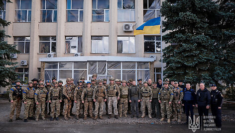 Ukrainos karinės pajėgos tęsia sėkmingą kontrpuolimą