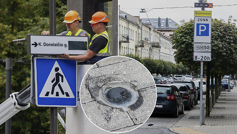 Kauno gatvėse įrengiama i&scaron;manioji parkavimo sistema