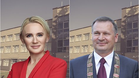 Rasa Vitkauskienė ir Algirdas Vrubliauskas