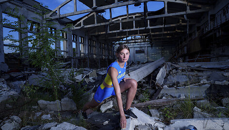 Ukrainos &scaron;uolininkė į auk&scaron;tį &ndash; Kateryna Taba&scaron;nyk
