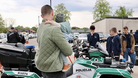 Kauno policijos atvirų durų diena sudomino 500 moksleivių