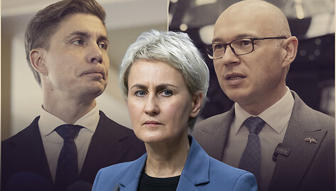 Mindaugas Sinkevičius, Nida Grunskienė ir Eugenijus Sabutis