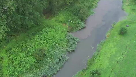 Žiežmarių gyventojas užfiksavo galimą tar&scaron;ą