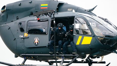 Utenoje &ndash; įspūdinga policijos ir visuomenės &scaron;ventė