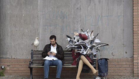 Banksy darbų paroda-pramogų parkas &bdquo;Dismaland&ldquo;