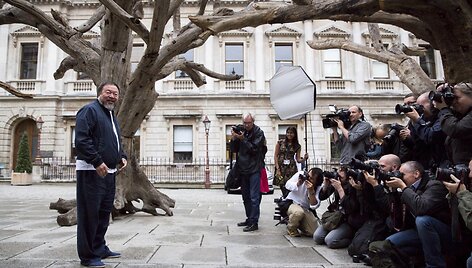 Kinų menininko Ai Weiwei darbų paroda Londone