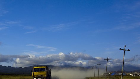 Sunkvežimis Kurilų salose