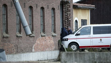 Įtariamasis nužudymo vietoje 