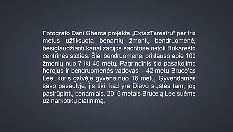 Dani Gherca projektas &bdquo;ExtazTerestru&ldquo;
