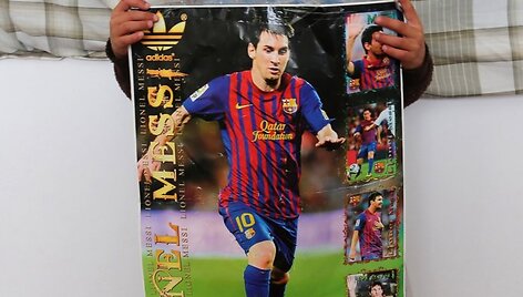 Penkiametis afganistanietis &ndash; Lionelio Messi gerbėjas