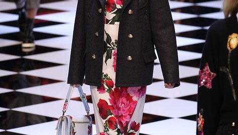 &bdquo;Dolce & Gabbana&ldquo; 2016 m. rudens-žiemos kolekcijos modelis