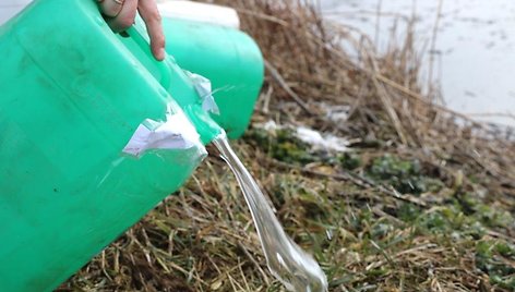 Eigirdžiuose sunaikintas nelegalus alkoholis