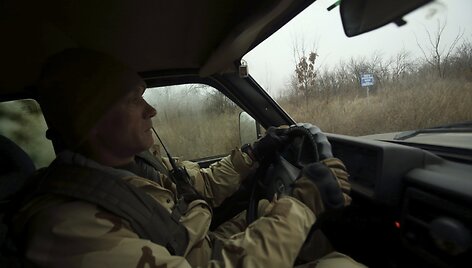 Rusijos remiami Luhansko separatistų kovotojai