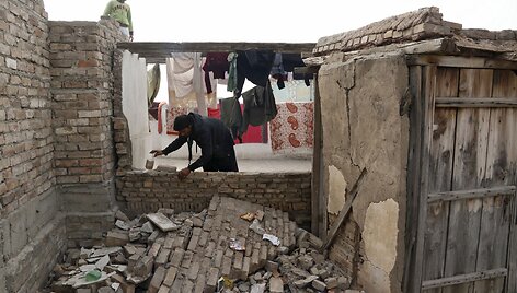 Žemės drebėjimas Pakistane ir Afganistane