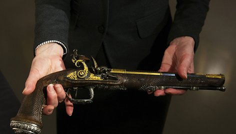Simonui Bolivarui priklausę pistoletai