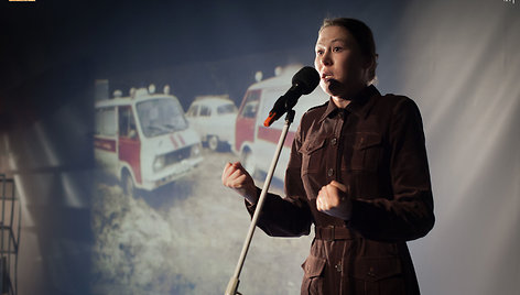 S. Aleksijevič „Černobylio malda“ Panevėžio Juozo Miltinio dramos teatre