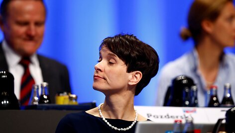 Vokietijos de&scaron;iniojo sparno AfD priėmė antiislami&scaron;ką manifestą
