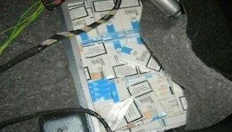 Sulaikyta cigarečių kontrabanda