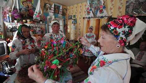 Baltarusiai &scaron;ventė pagonybės laikus menančią &scaron;ventę