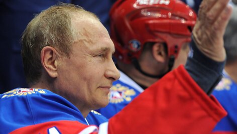 Vladimiras Putinas ledo ritulio rungtynėse