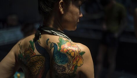 Tatuiruočių festivalis Kinijoje