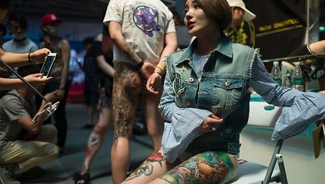 Tatuiruočių festivalis Kinijoje