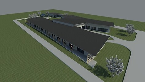 Vaikų onkologijos centro Vilniuje projektas