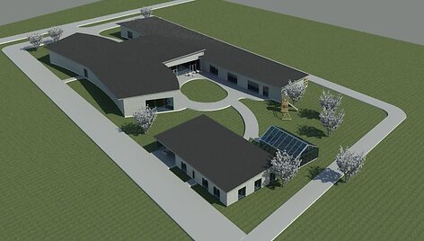 Vaikų onkologijos centro Vilniuje projektas