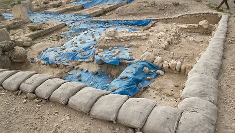 Archeologai tęsia kasinėjimus Turkijoje greta Sirijos, nepaisant besitęsiančio Sirijos pilietinio karo