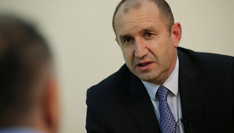 I&scaron;rinktasis Bulgarijos prezidentas Rumenas Radevas
