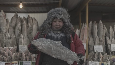 Oimiakono kaimas Rusijoje – vieta kur vidutinė žiemos temperatūra siekia -40 laipsnių