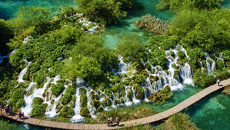 Plitvicų ežerai Kroatijoje