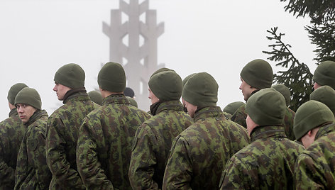 Lietuvos partizanų memoriale Minaičių kaime minimos 68-osios Lietuvos Laisvės Kovos Sąjūdžio tarybos nepriklausomybės deklaracijos paskelbimo metinės