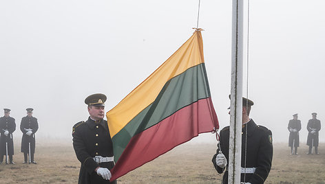 Lietuvos partizanų memoriale Minaičių kaime minimos 68-osios Lietuvos Laisvės Kovos Sąjūdžio tarybos nepriklausomybės deklaracijos paskelbimo metinės