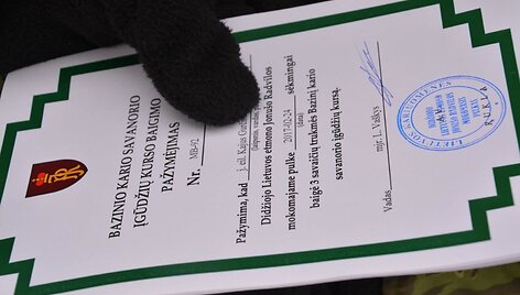 Karių savanorių priesaika Lietuvai