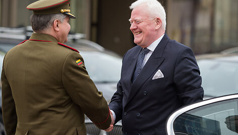 Kra&scaron;to apsaugos ministro ir Lietuvos kariuomenės vado susitikimas su Islandijos atstovu saugumo, gynybos ir kariniams reikalams