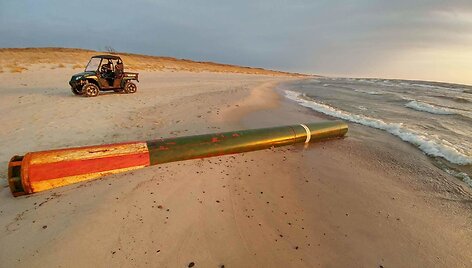 Ties Nida rasta mokomoji rusi&scaron;ka torpeda