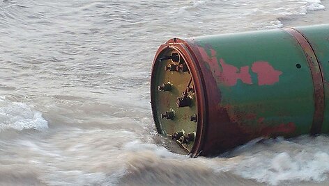 Ties Nida rasta mokomoji rusi&scaron;ka torpeda