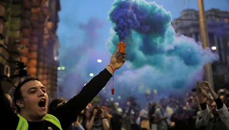 Protestas Belgrade