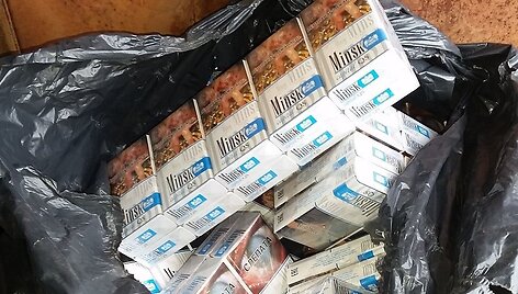 Sulaikyta cigarečių kontrabanda