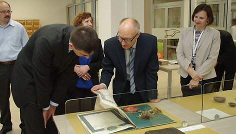 I&scaron;kilmingas naujo archyvų komplekso atidarymo renginys