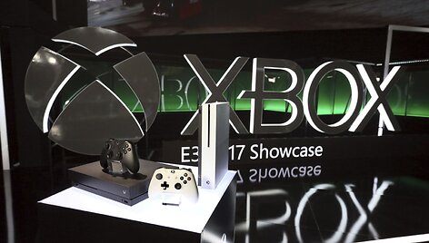 Los Andžele pristatytas naujasis &bdquo;Xbox one X&ldquo; žaidimų kompiuteris