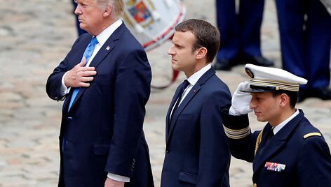 Donaldo Trumpo vizitas Prancūzijoje