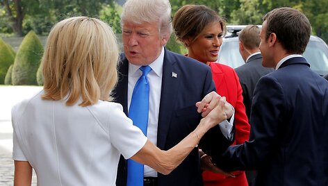 Donaldo Trumpo vizitas Prancūzijoje