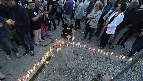 Lenkijoje tūkstančiai žmonių protestavo prieš teismų reformas