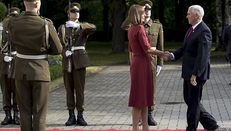 JAV viceprezidento Mike'o Pence'o vizitas Estijoje