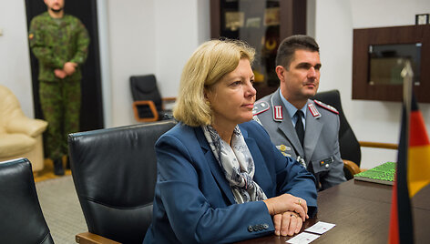 Vokietijos ambasadorės vizitas Lietuvos kra&scaron;to apsaugos ministerijoje