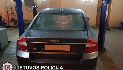 Sulaikytas automobilis